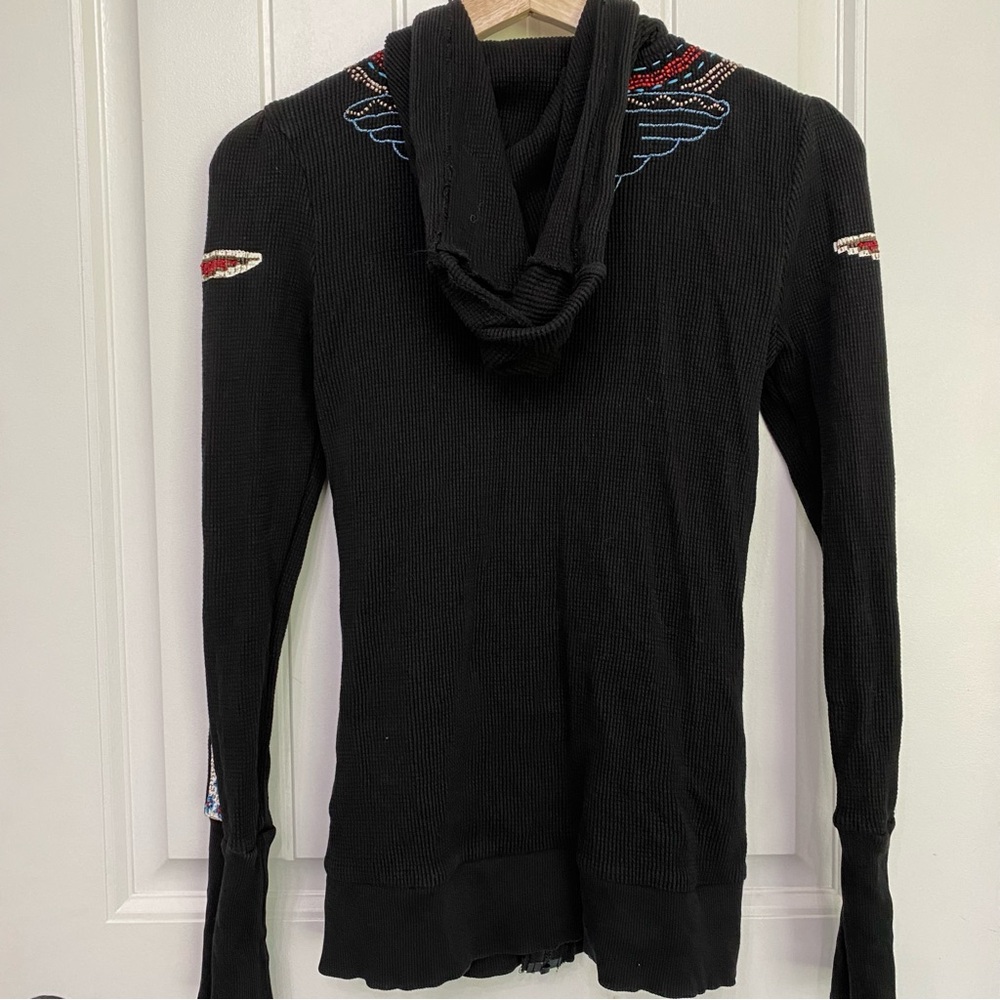 Free People Native American Hoodie - Picture 6 of 7